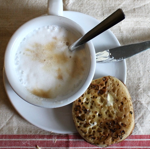 cappuccino and crumpet my anglo-italian breakfast