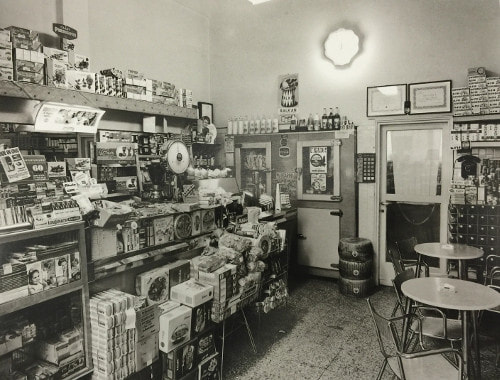 Italian shop in the 70s